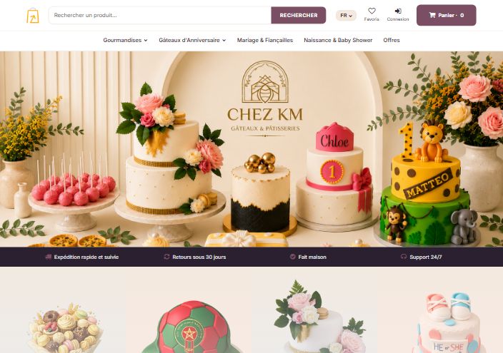 Thème Chez KM