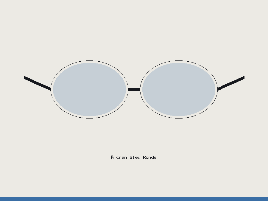 Écran Bleu Ronde