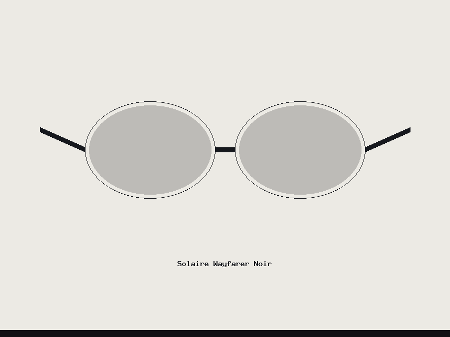 Solaire Wayfarer Noir