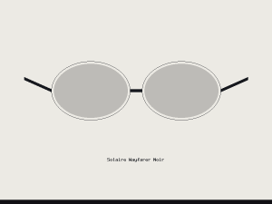 Solaire Wayfarer Noir