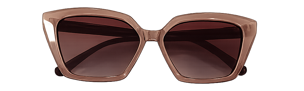 Solaires Papillon Nude & Brun