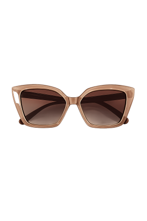 Solaires Papillon Nude & Brun