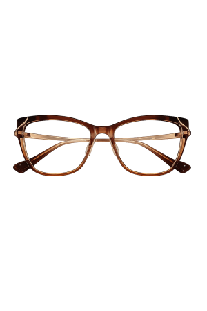 Monture Optique Papillon Marron Dégradé