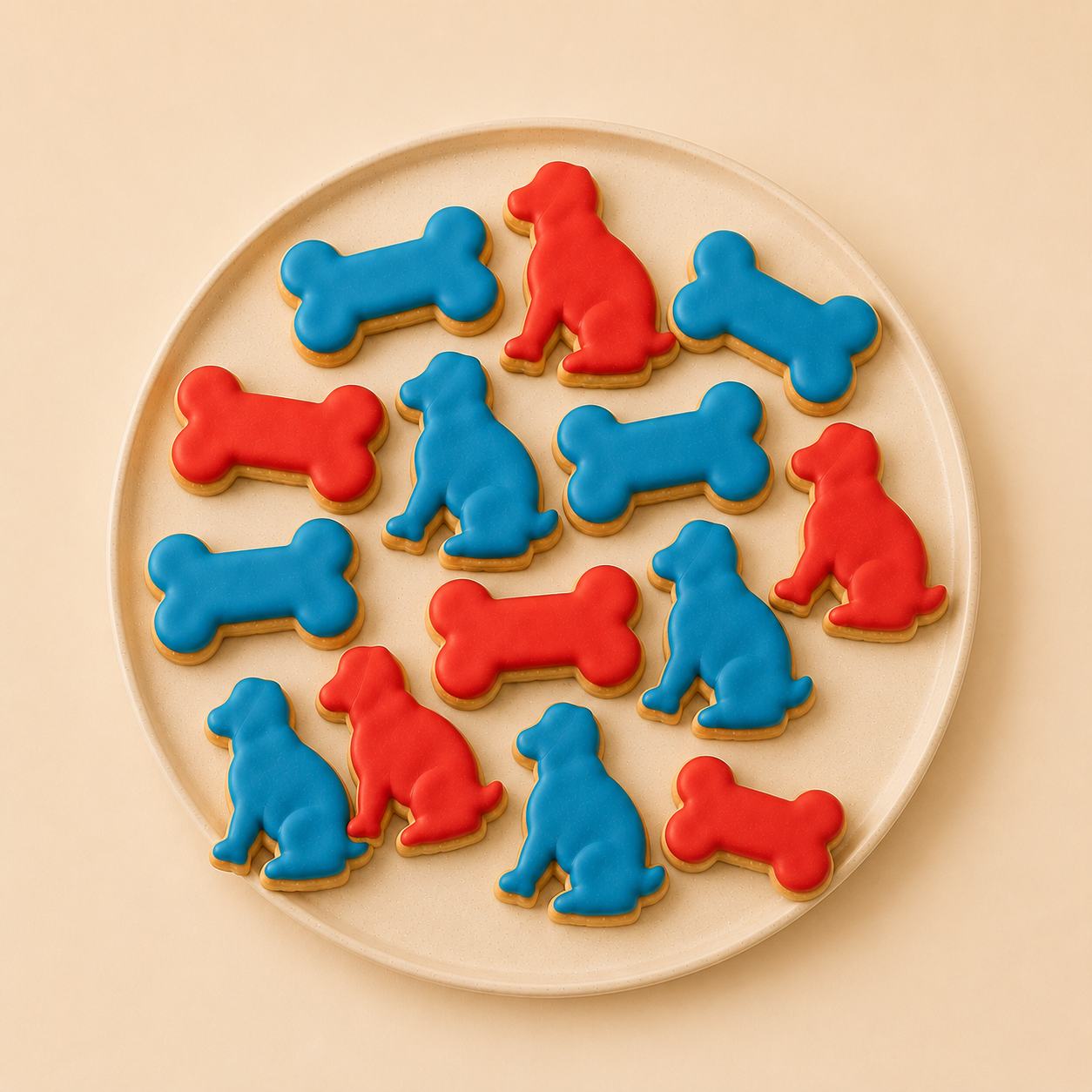 Biscuits Sablés Décorés Chien
