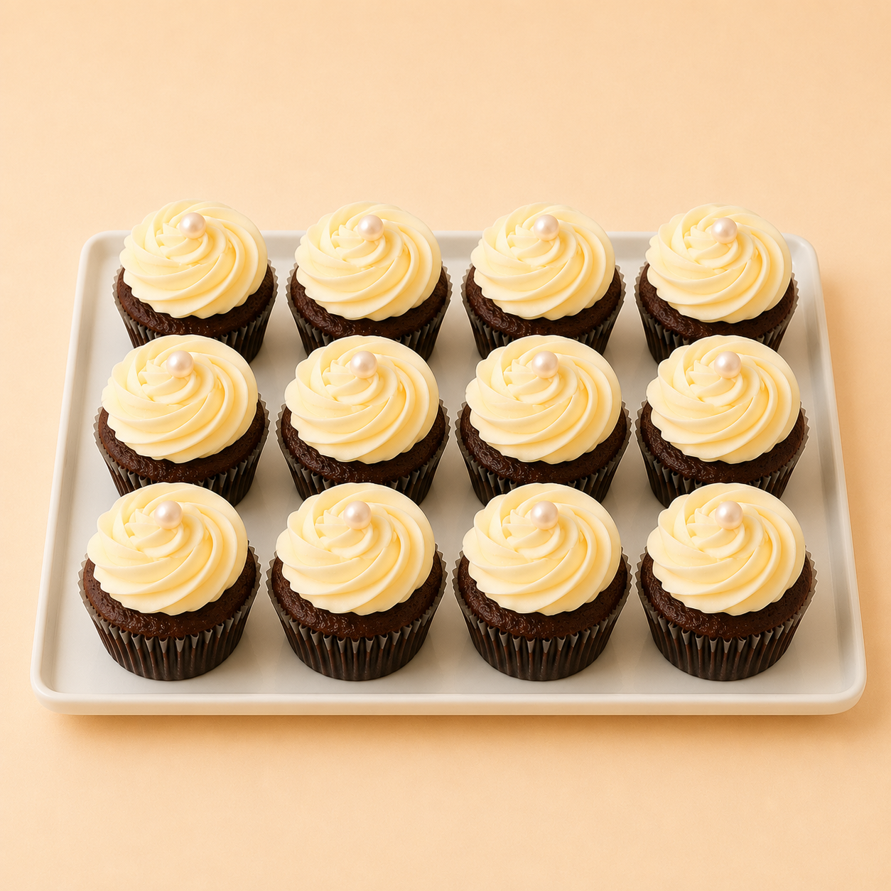 Cupcakes Crème Blanche
