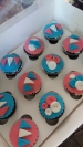 Cupcakes Fondant Drapeaux & Boutons