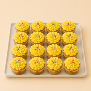 Cupcakes Jaune