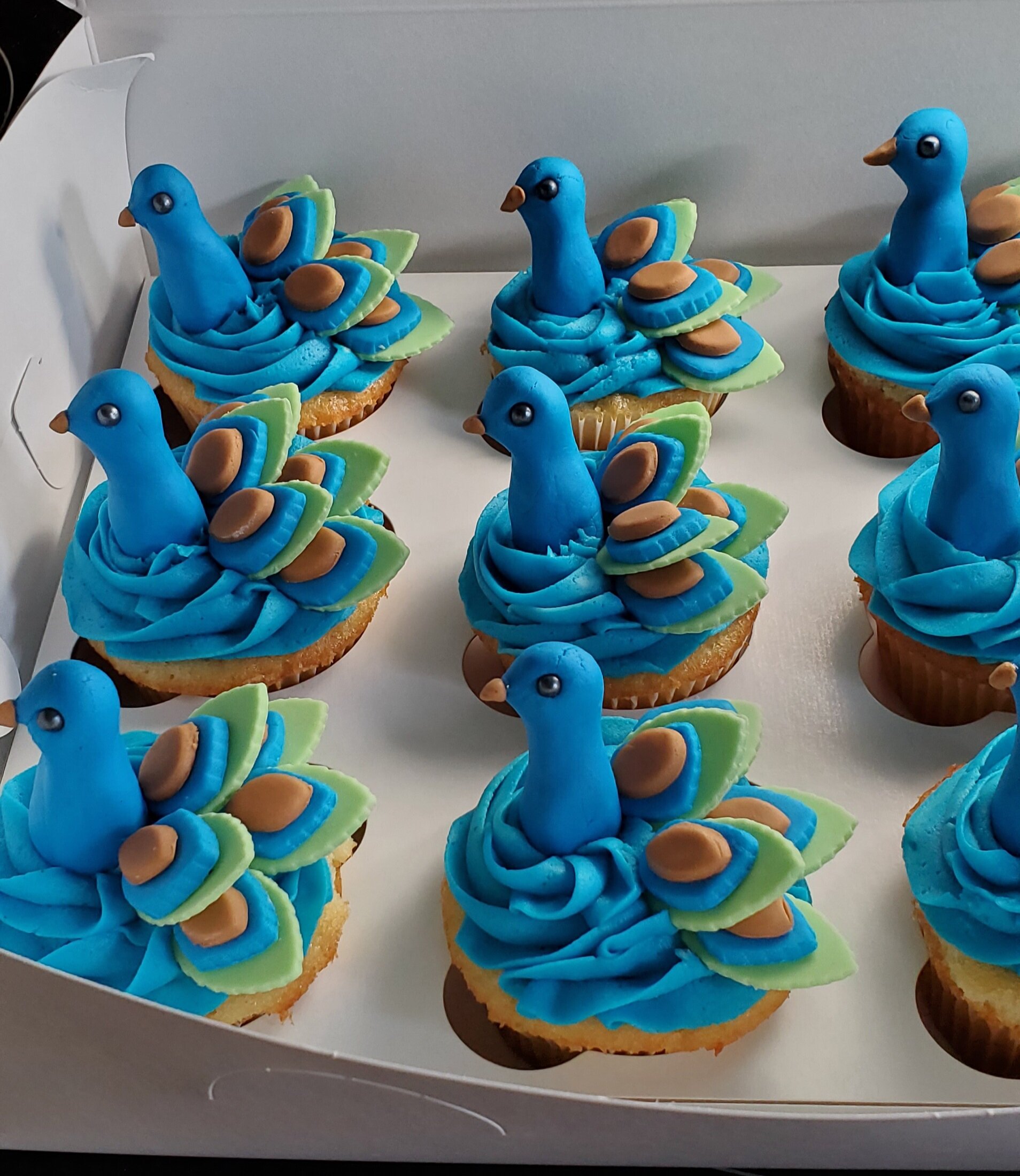 Cupcakes Paon