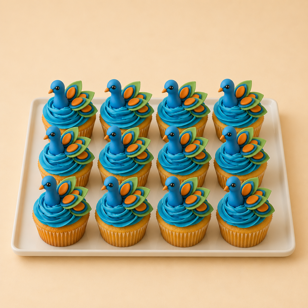 Cupcakes Paon