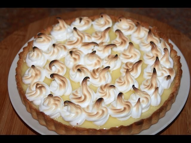 Tarte au Citron Meringuée