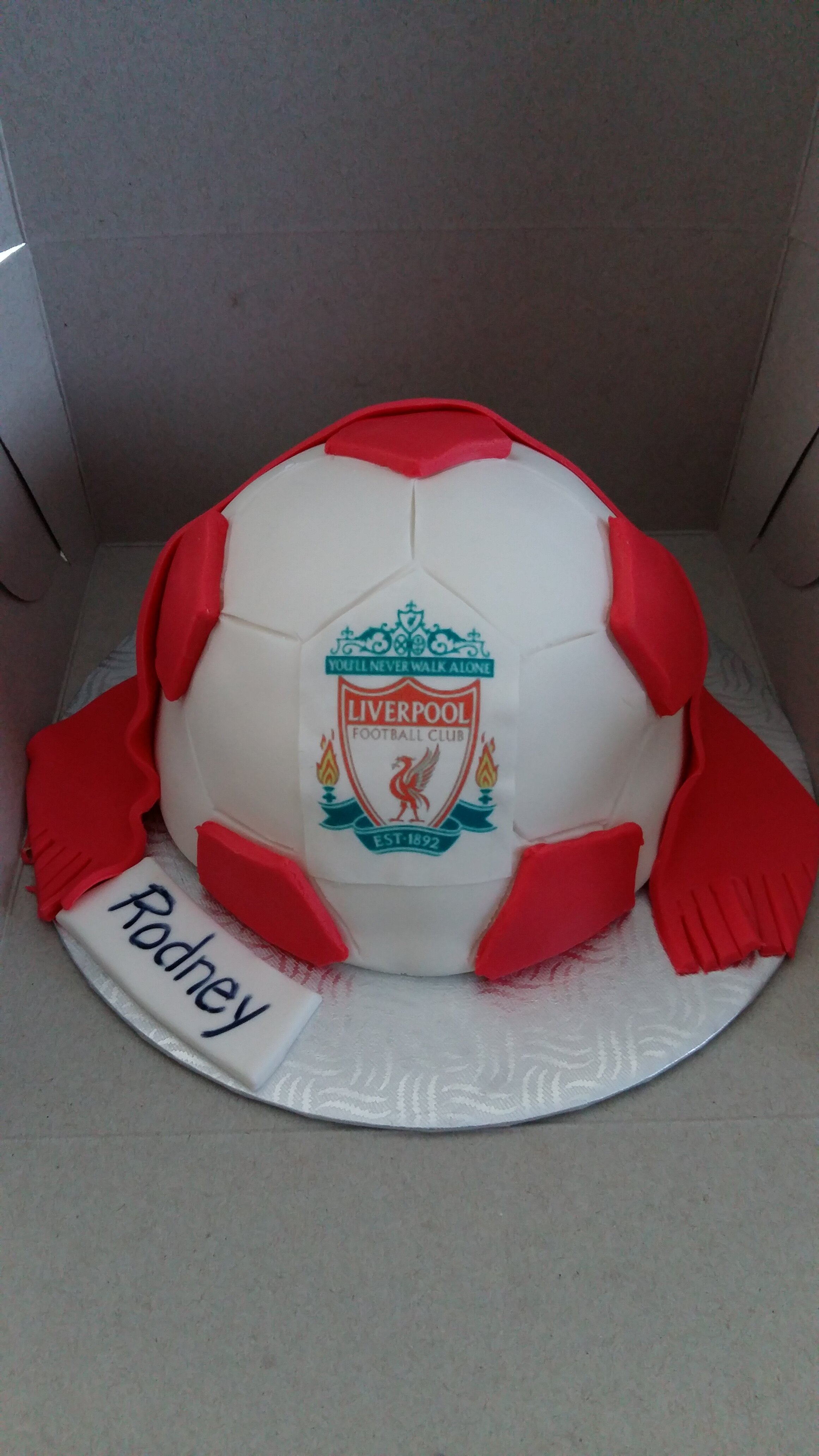 Gâteau Ballon Soccer