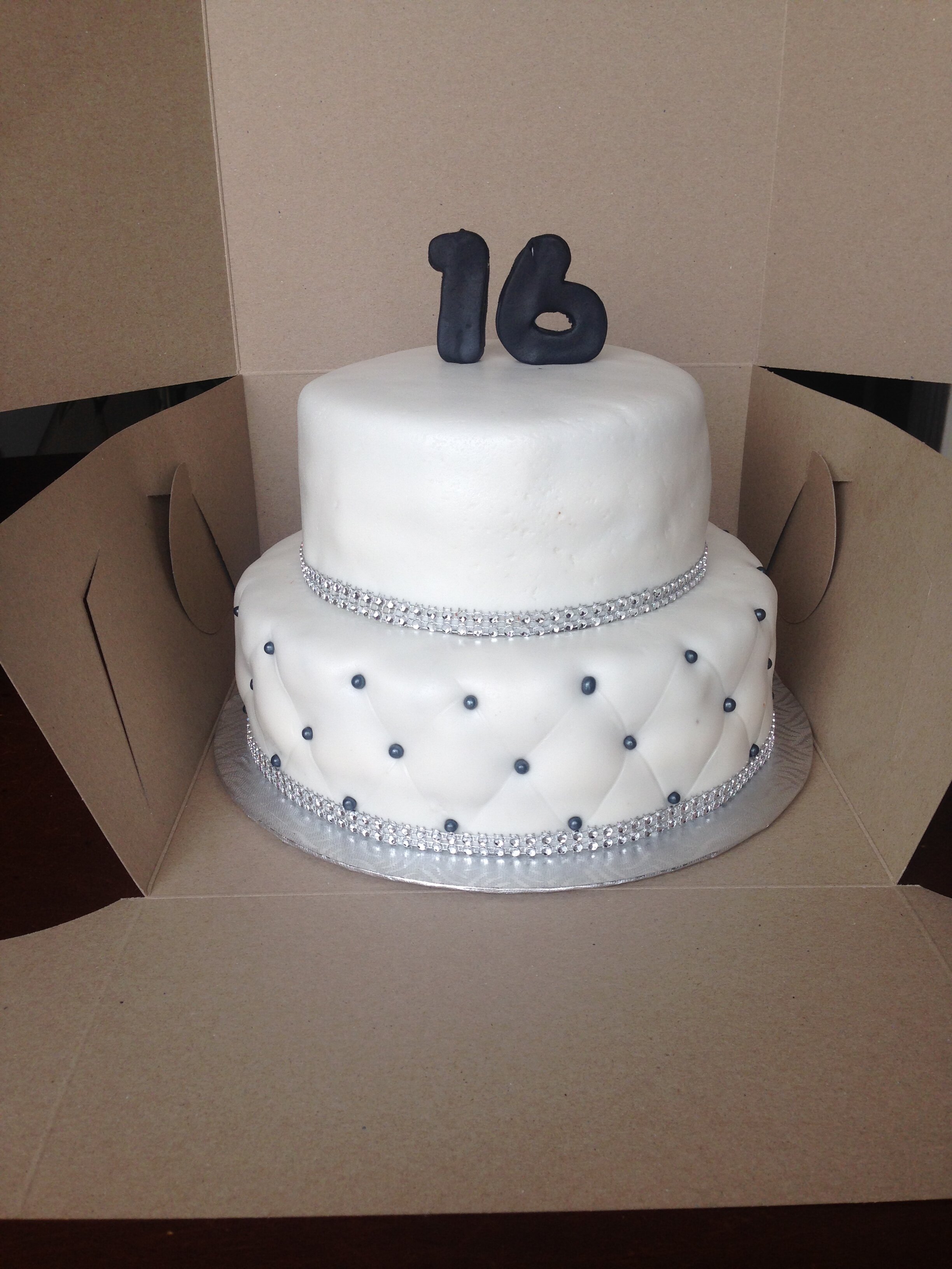 Gâteau Noir et Blanc