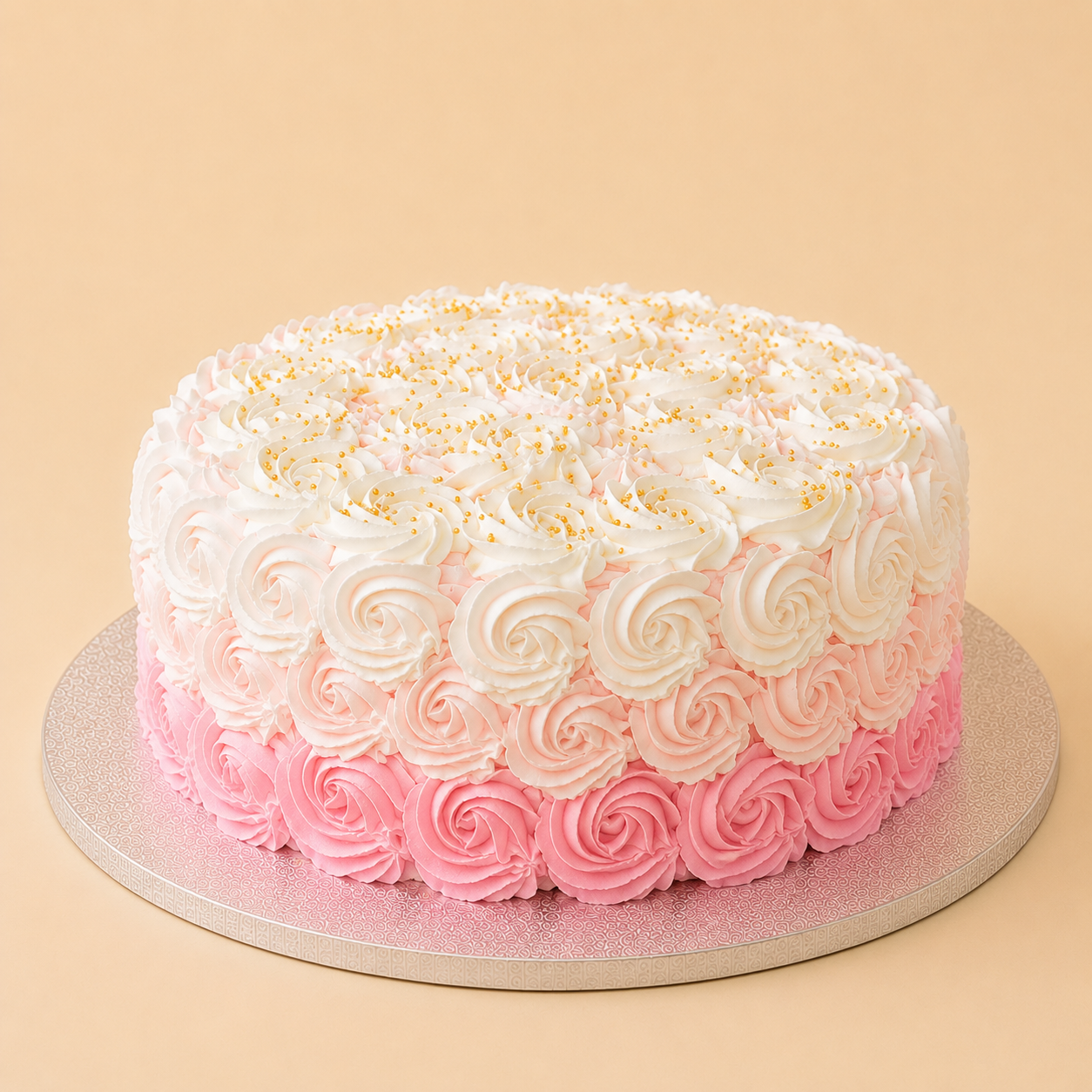 Gâteau Rosaces
