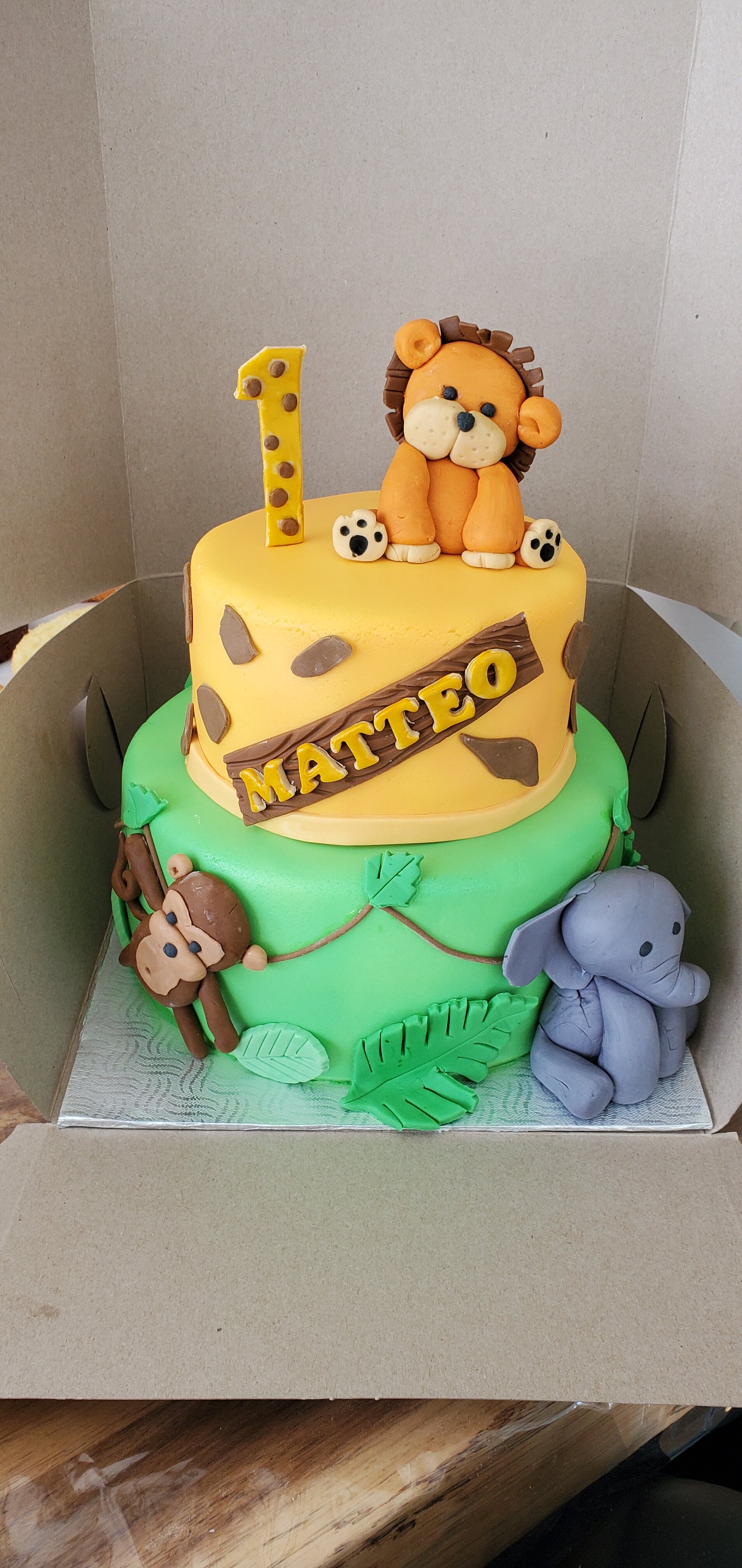 Gâteau Jungle