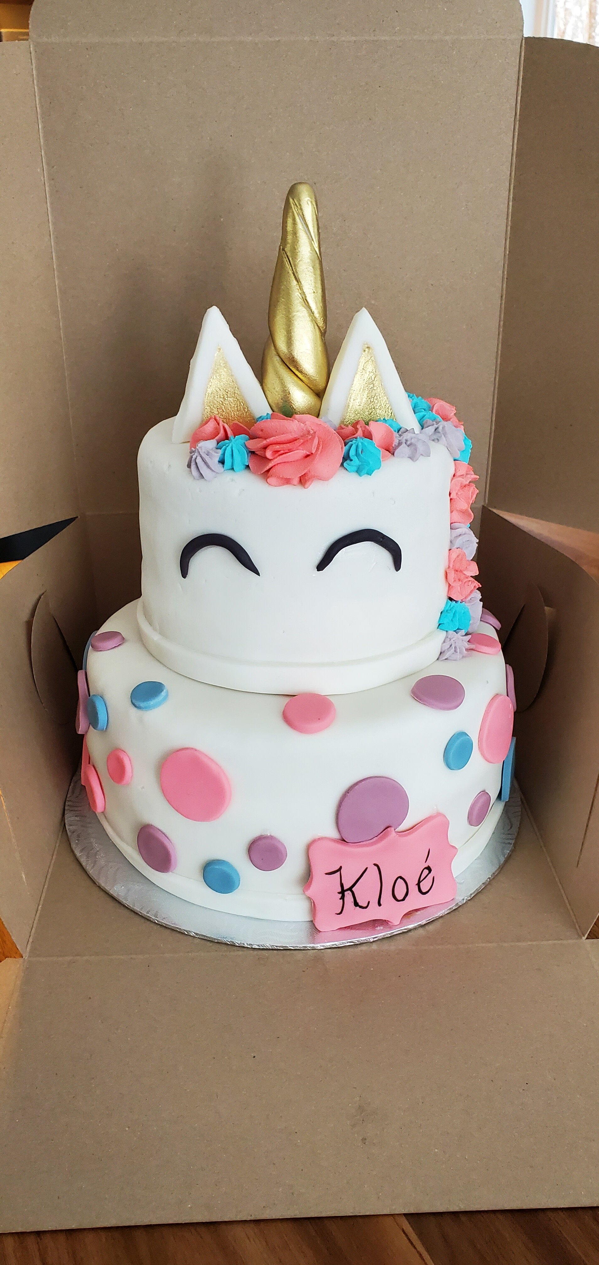 Gâteau Licorne