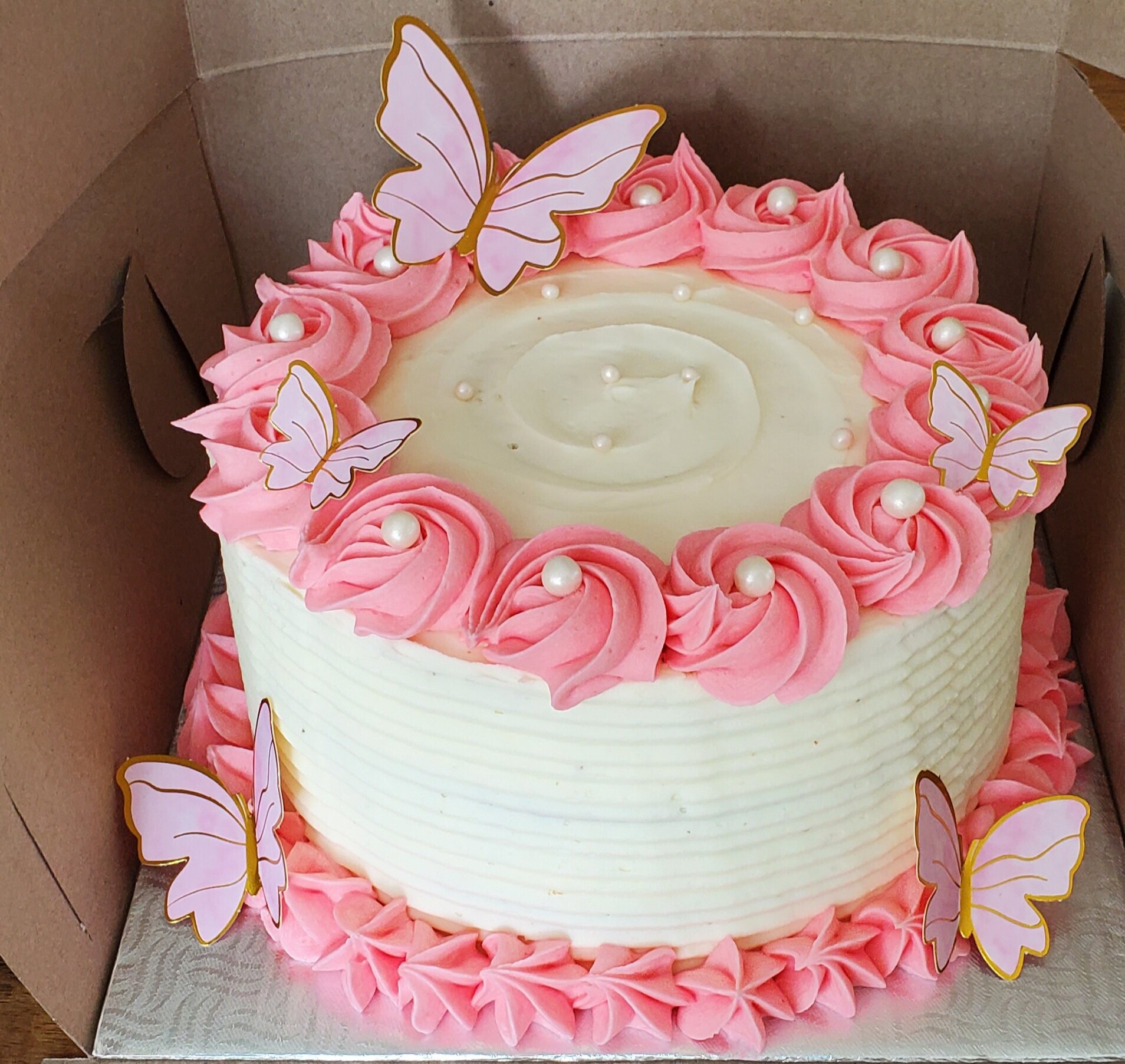 Gâteau Papillons