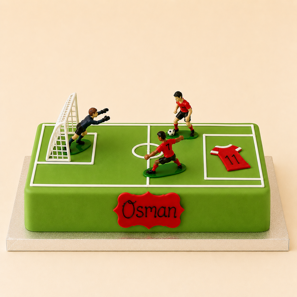 Gâteau Terrain Foot