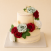 Gâteau Semi-Nu Fleuri