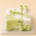 Gâteau Carré Vert