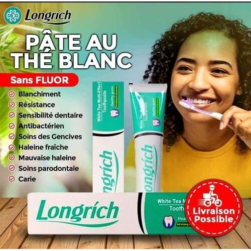 Pâte dentifrice au Thé Blanc 200g