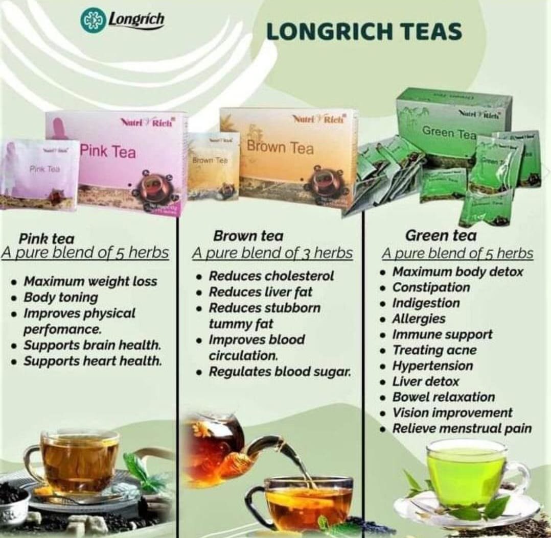Longrich – Thé Vert Green Tea 45 g