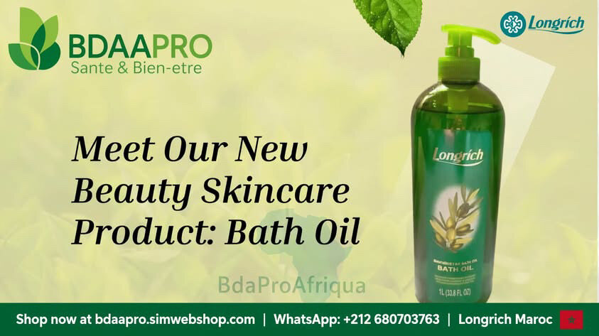 Huile de Bain Olive Longrich