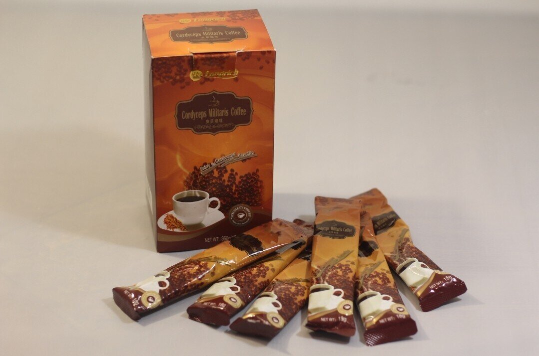 Longrich Coffee / Longrich Cordyceps Militaris Coffee (10 pièces) 18 g