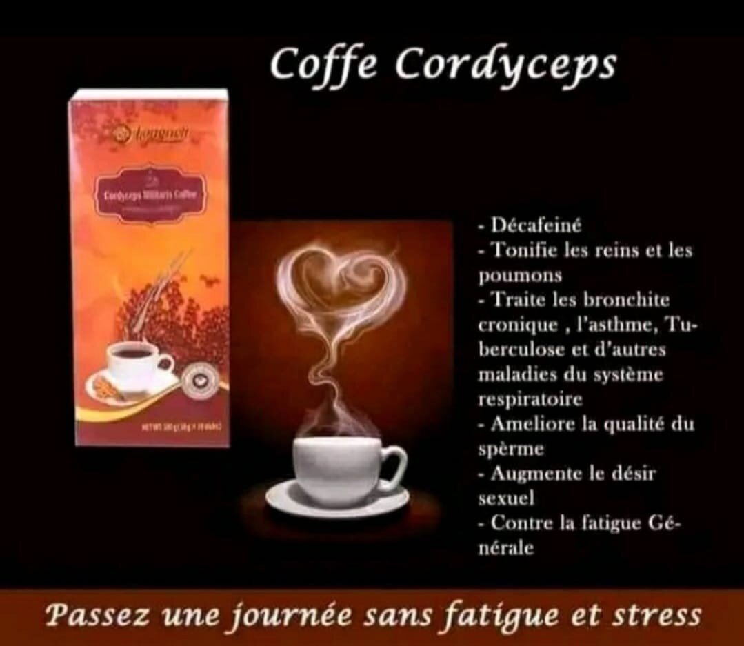 Longrich Coffee / Longrich Cordyceps Militaris Coffee (10 pièces) 18 g