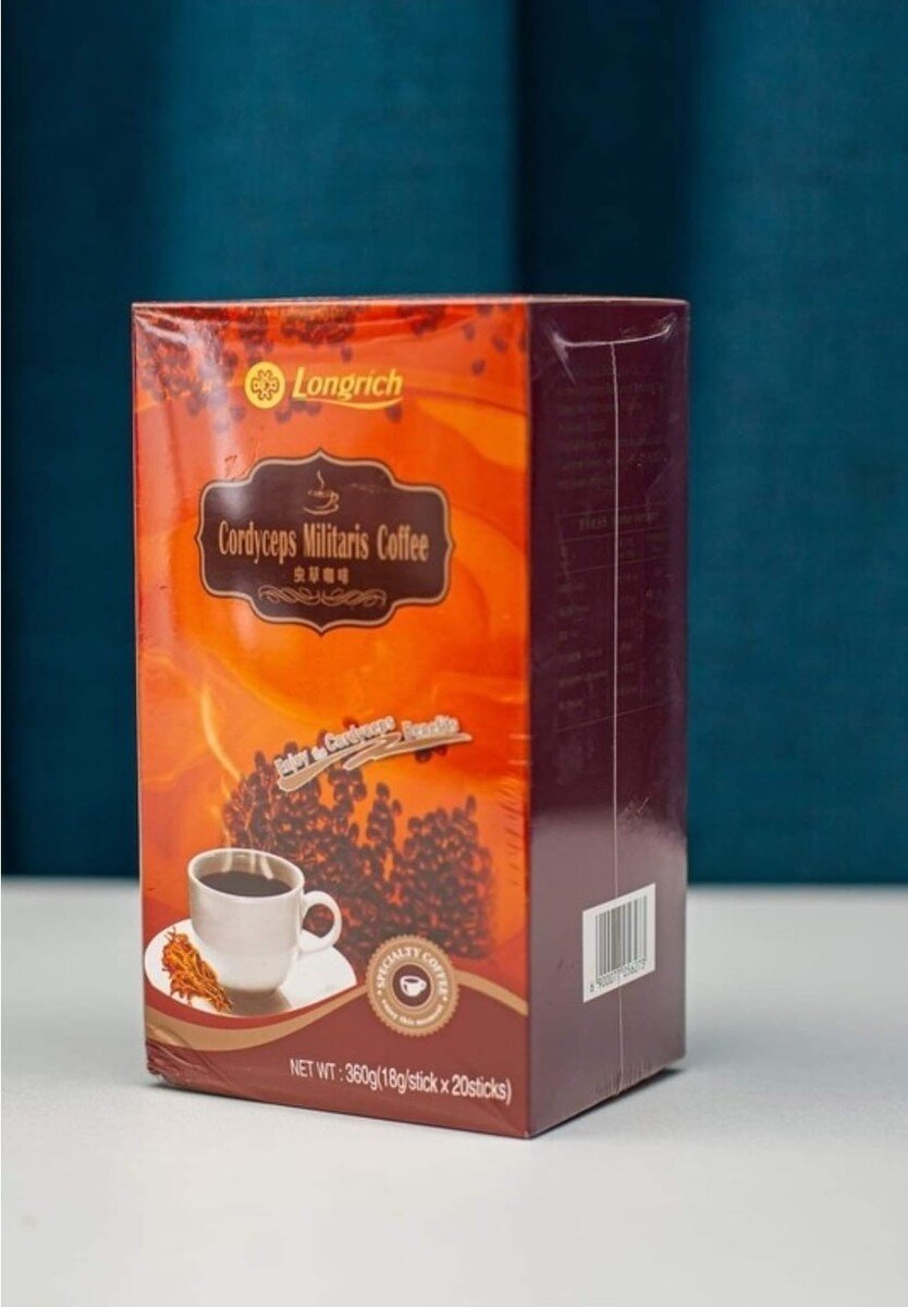 Longrich Coffee / Longrich Cordyceps Militaris Coffee (10 pièces) 18 g