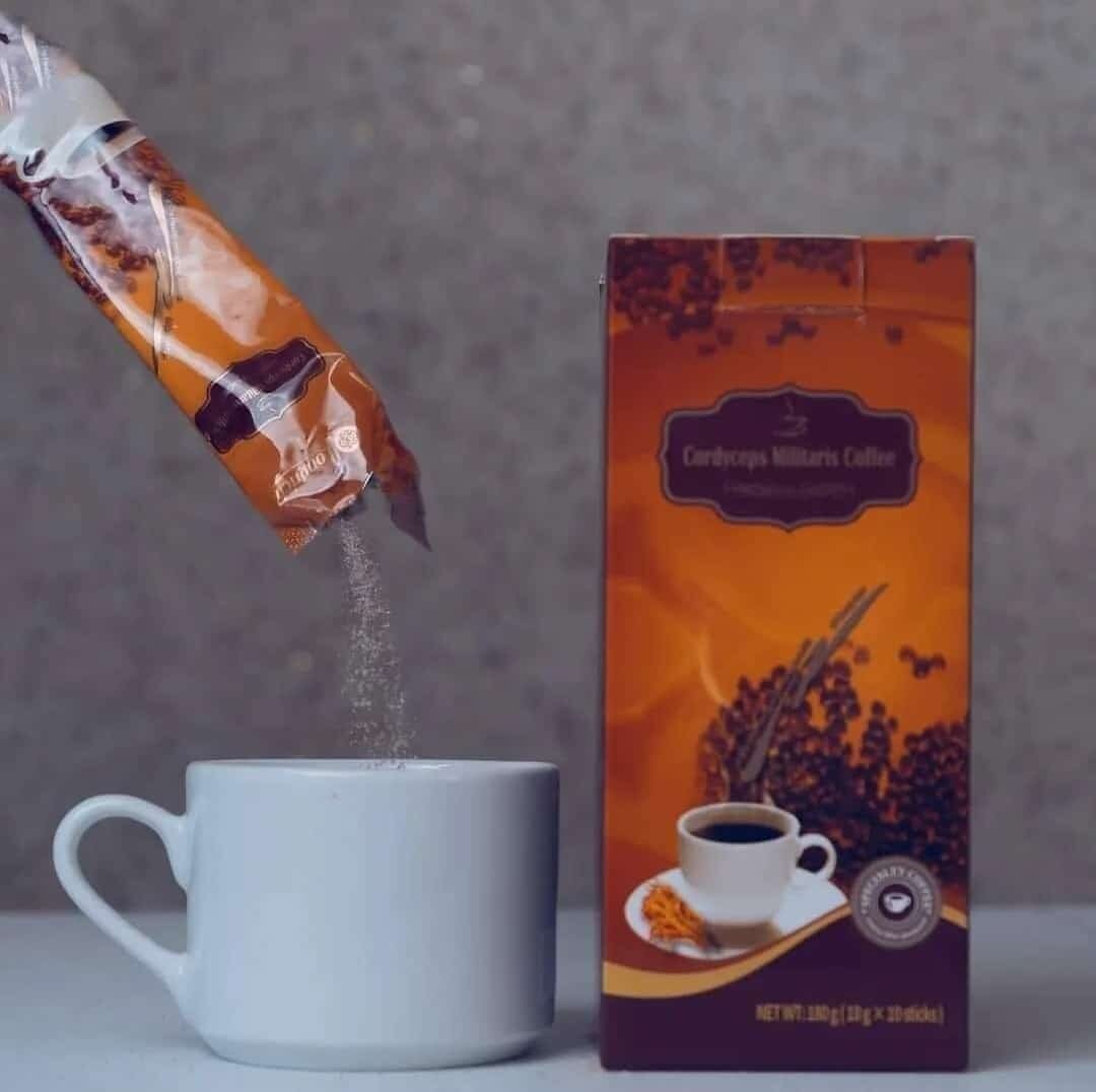 Longrich Coffee / Longrich Cordyceps Militaris Coffee (10 pièces) 18 g