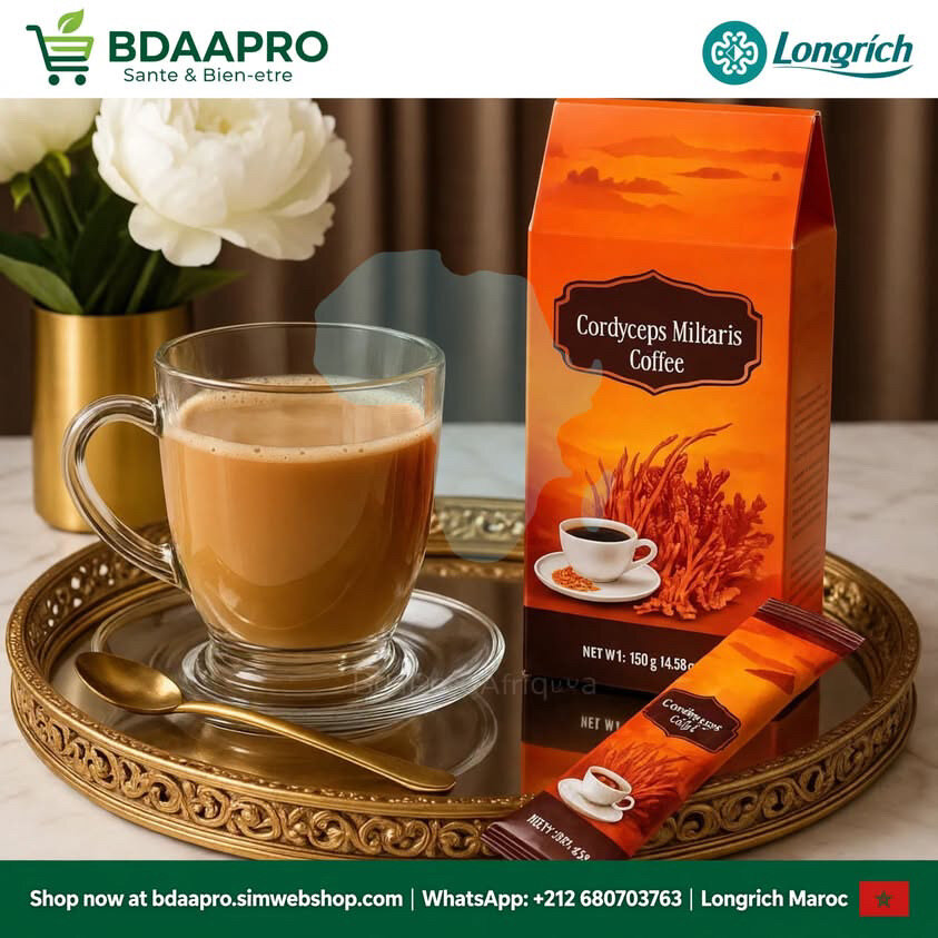 Longrich – Café Cordyceps Militaris 180 g Coffee (10 pièces) 18 g