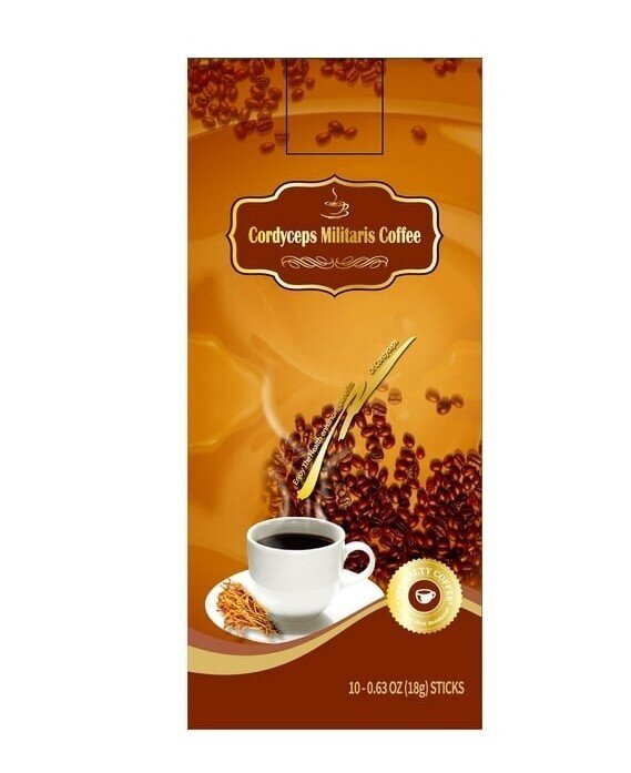 Longrich Coffee / Longrich Cordyceps Militaris Coffee (10 pièces) 18 g