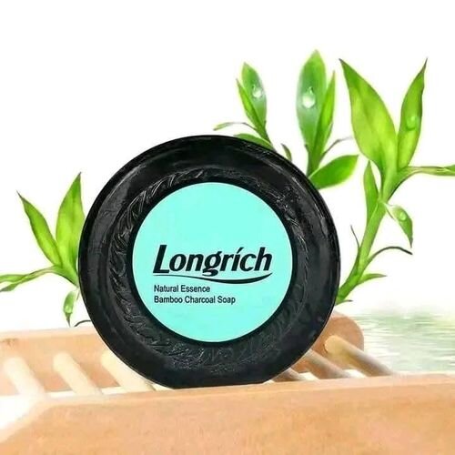 LONGRICH Pack De 3 Savons A Base De Charbon De Bambou