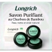 LONGRICH Pack De 3 Savons A Base De Charbon De Bambou