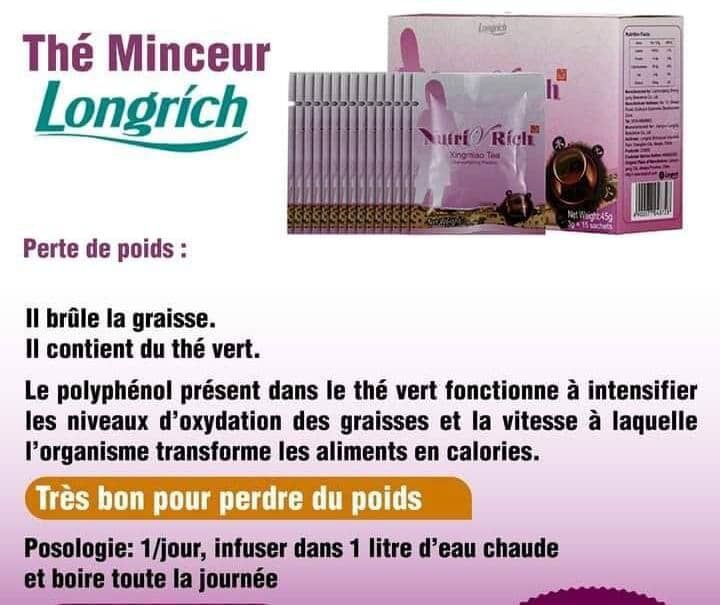 Thé Minceur Longrich
