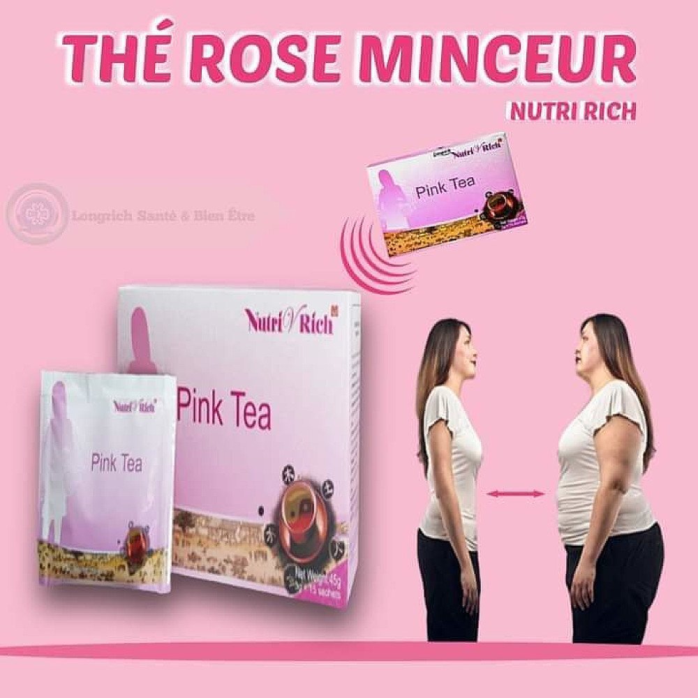 Longrich – Thé Minceur Pink Tea 45 g