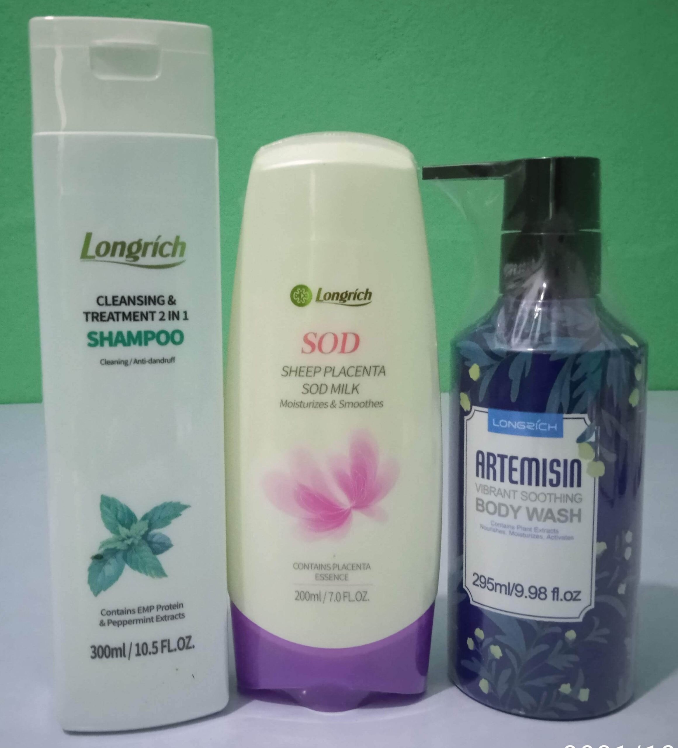 Lait corporel SOD Longrich
