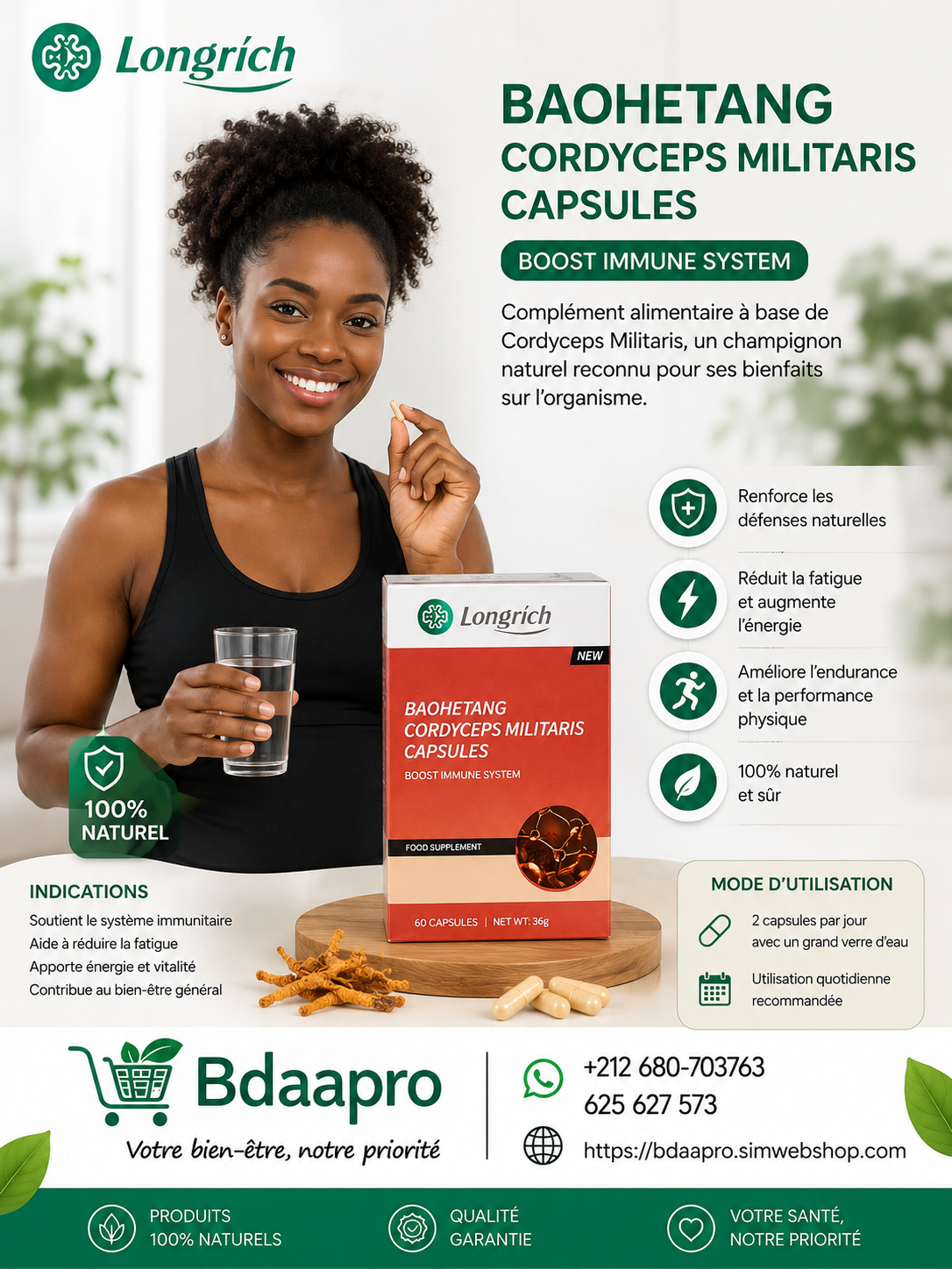 Cordyceps Militaris Longrich