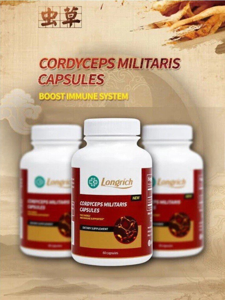 Longrich – Cordyceps Militaris 60 Capsules