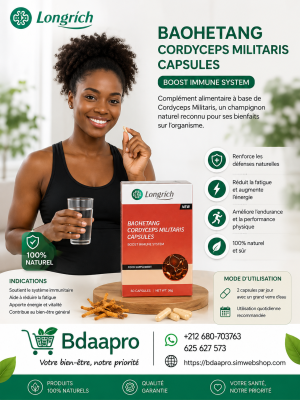 Longrich – Cordyceps Militaris 60 Capsules