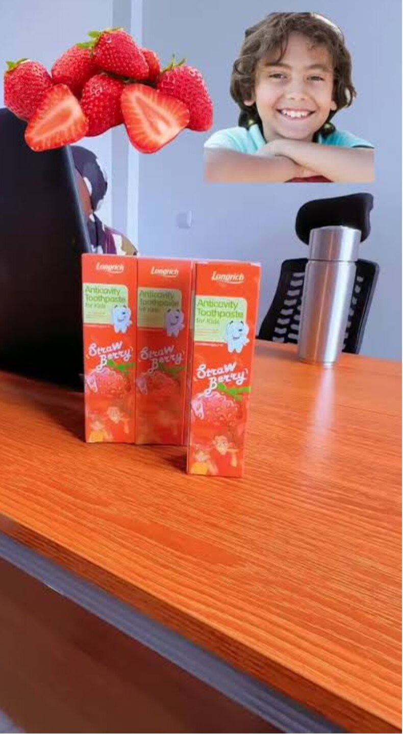 Longrich – Pâte Dentifrice pour Enfants – Hygiène Bucco-Dentaire