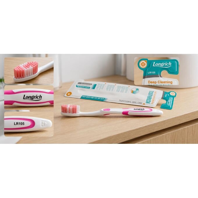 Brosse à dents adulte Longrich