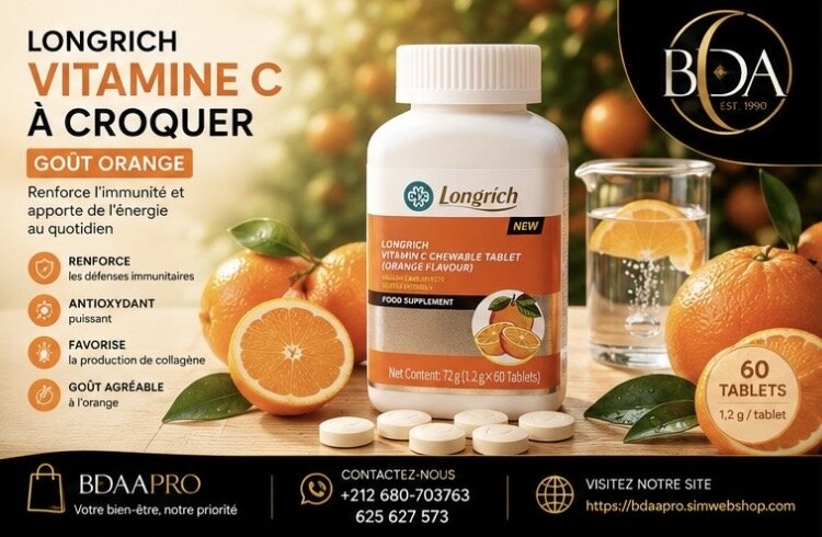 Longrich Vitamine C – comprimés à croquer