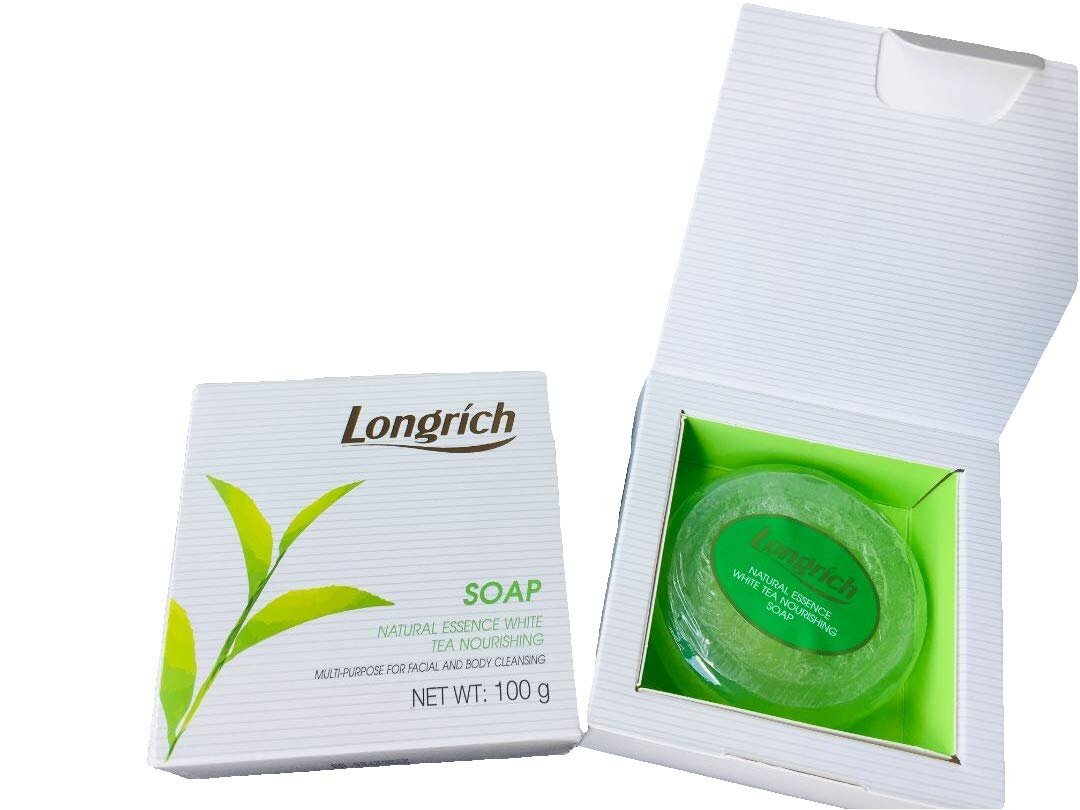 Savon Nourrissant au Thé Blanc Longrich 100 g
