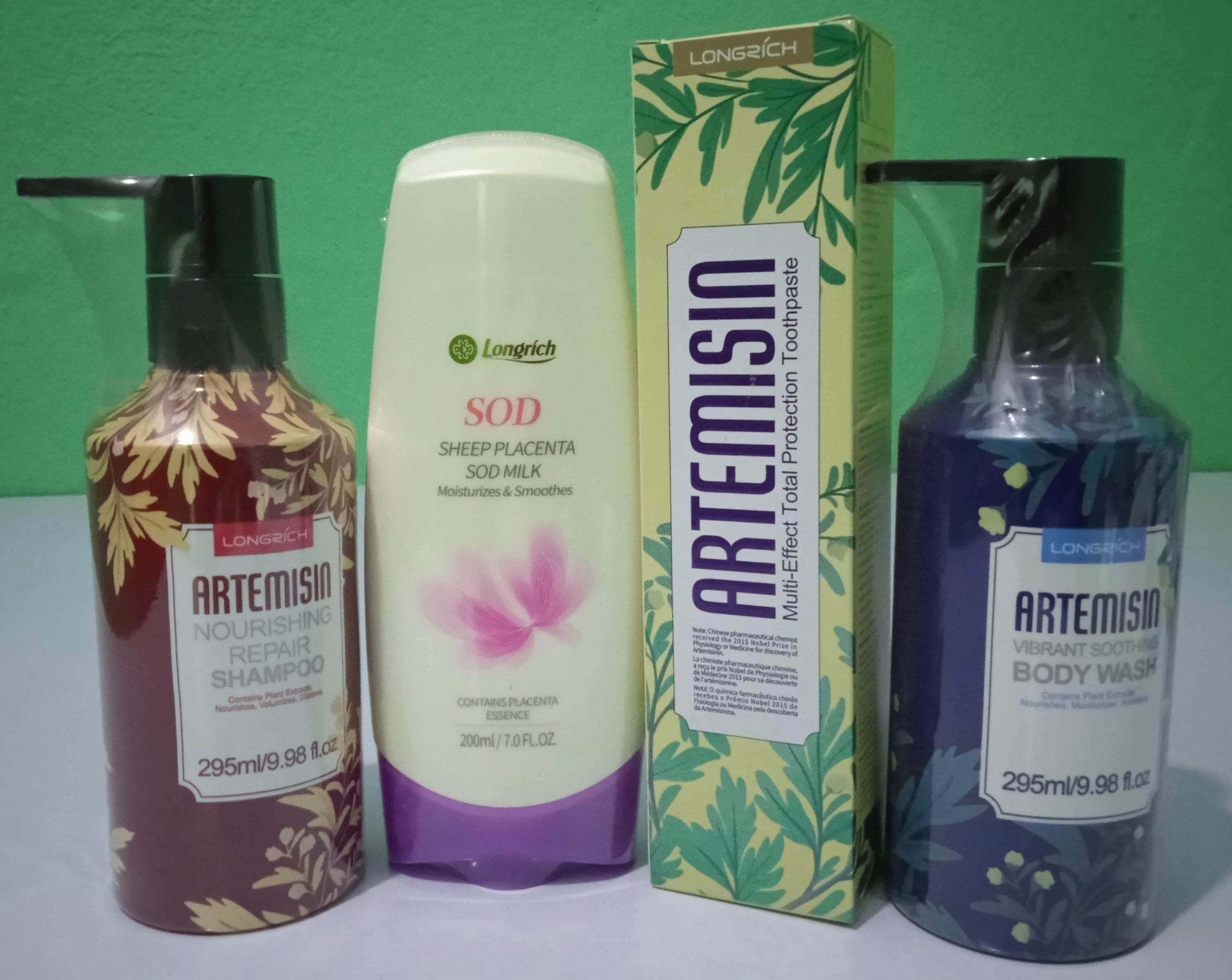 Longrich Artemisin – Shampooing Nourrissant & Réparateur