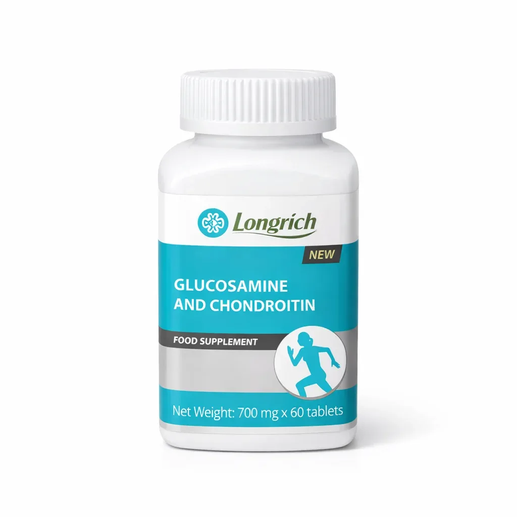 Longrich – Glucosamine & Chondroïtine – 60 Comprimés