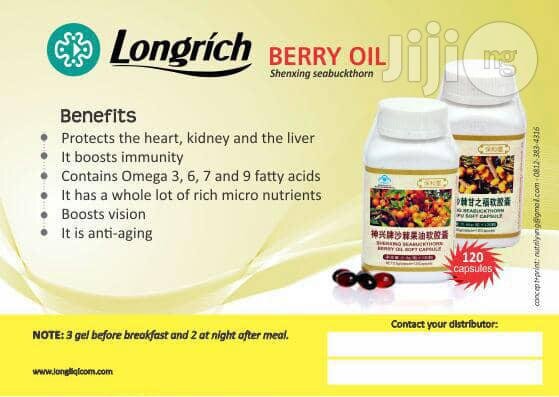 Berry Oil Longrich – Complément alimentaire