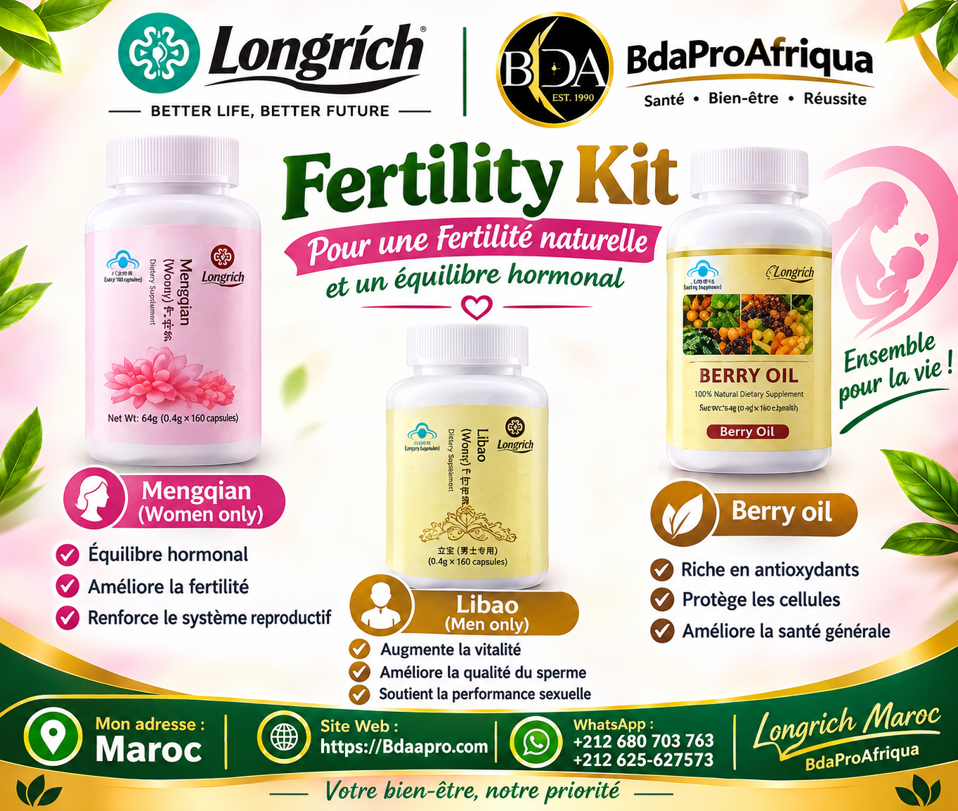  Pure Snake Powder Longrich – Complément alimentaire en capsules