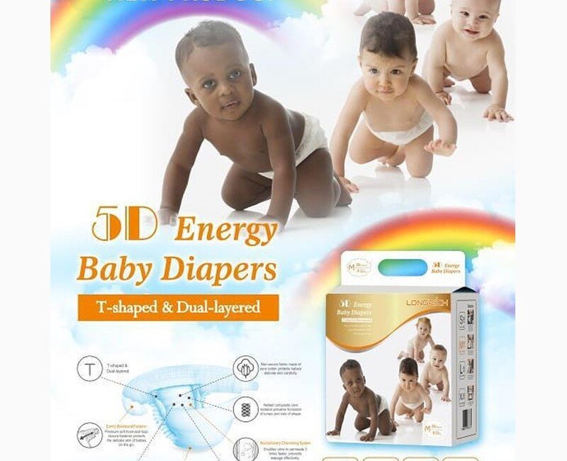 Couche Bébé Longrich Taille S/M/L/XL