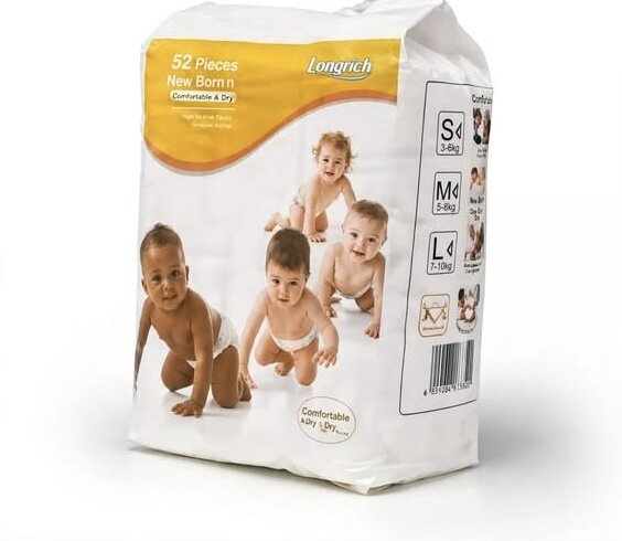 Couche Bébé Longrich Taille S/M/L/XL